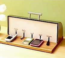 Cell phones charging m